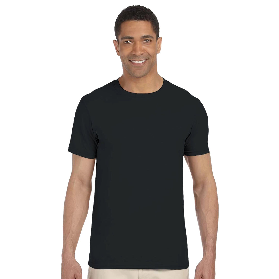 T-shirt featuring a graphic of a tennis player in action