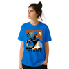 T-shirt featuring a tennis player in action against a Miami skyline