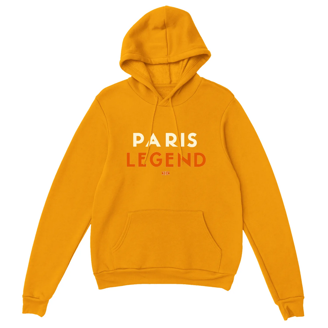 Hoodie with a graphic print of Tennis Paris Legend