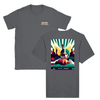 T-shirt featuring a graphic of New York football team logo