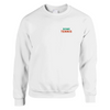 Embroidered sweater featuring the Rome Tennis 3 crest on a soft fabric