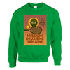 Unisexowy sweter z typograficznym wzorem inspirowanym Mission 2ème Semaine Tennis