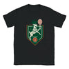 T-shirt featuring a graphic of Rafael Nadal in action at the Paris tennis tournament