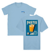 T-shirt med en grafik av en Pastis-cocktail och texten Marseille