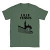 T-shirt featuring a graphic design inspired by Lille Tennis