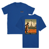 T-shirt featuring a graphic of tennis players in Paris