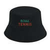 Cap featuring an embroidered Roma Tennis logo in a sporty style