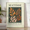 Forme astratte ritagliate in arancione e verde di Matisse