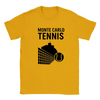 T-shirt featuring a graphic of a tennis player in action at Monte Carlo