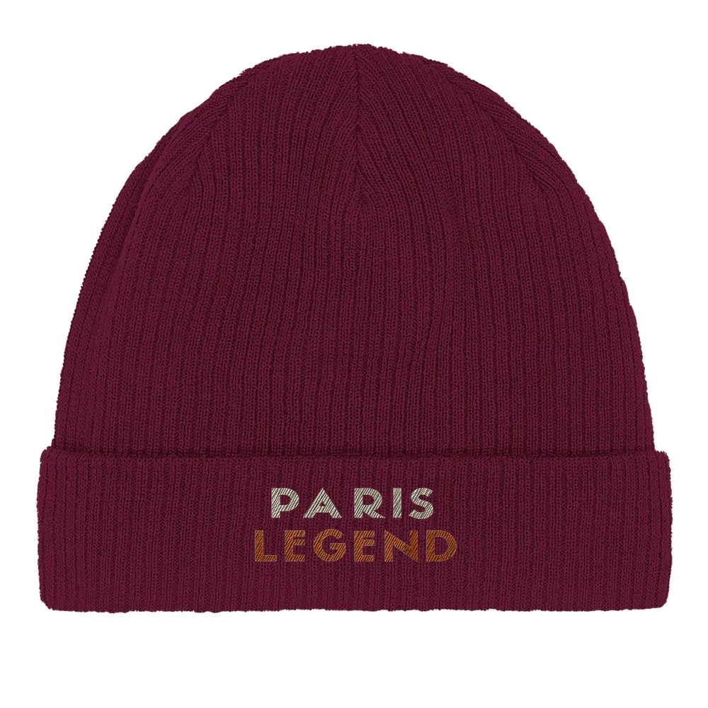 Embroidered beanie featuring the Tennis Paris Legend logo
