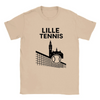 T-shirt featuring a graphic design inspired by Lille Tennis