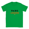 T-shirt featuring a tennis graphic inspired by Paris
