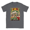 T-shirt featuring a graphic design inspired by the Rome Marathon