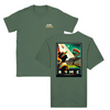 T-shirt featuring a graphic design of Roma Tennis logo