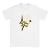 T-shirt featuring a graphic of tennis players in Paris