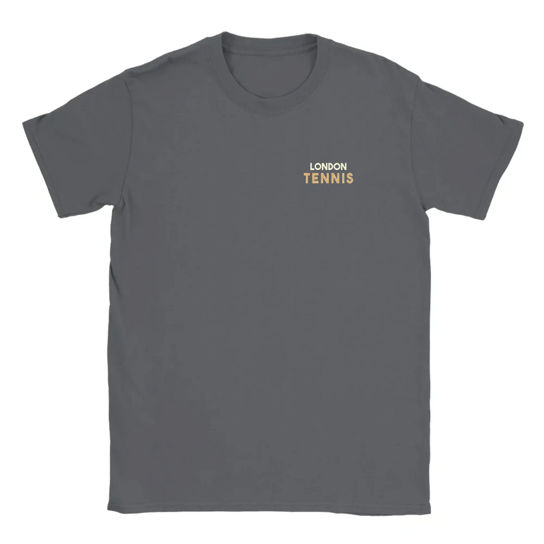 T-shirt featuring an embroidered London Tennis logo on the chest