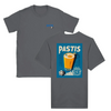 T-shirt med en grafik av en Pastis-cocktail och texten Marseille
