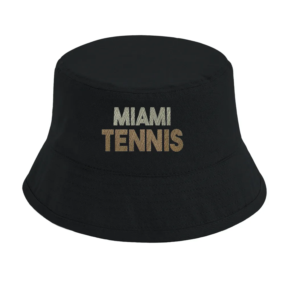Cap featuring an embroidered design inspired by Miami Tennis 2