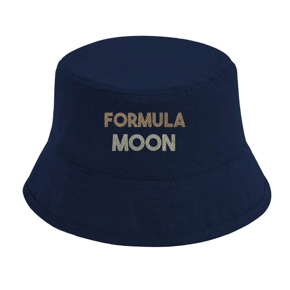Cap featuring an embroidered Formula 1 moon design on the front