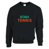 Unisex sweater featuring a minimalist Roma Tennis logo design