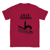 T-shirt featuring a graphic design inspired by Lille Tennis