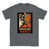 Koszulka z klasycznym logo vintage Mousquetaires Paris tenis
