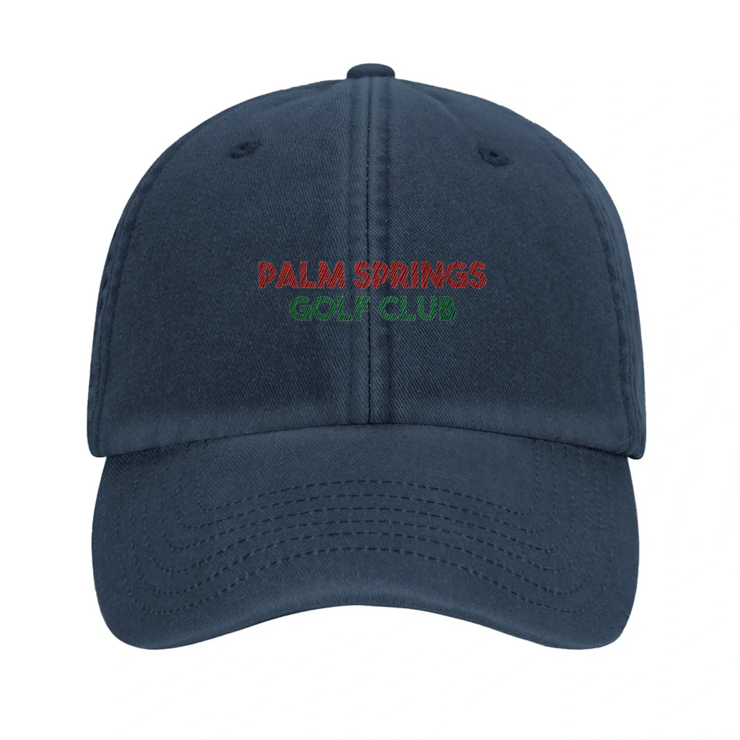 Embroidered cap featuring the Vintage Palm Spring Golf Club logo