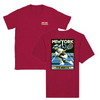 T-shirt featuring a graphic of a tennis player in New York