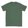 T-shirt featuring an embroidered Palm Springs Golf logo on the chest