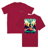 T-shirt featuring a graphic of New York football team logo
