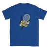 T-shirt featuring a graphic of tennis players in Paris