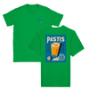 T-shirt med en grafik av en Pastis-cocktail och texten Marseille