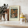 Forme astratte ritagliate in arancione e verde di Matisse