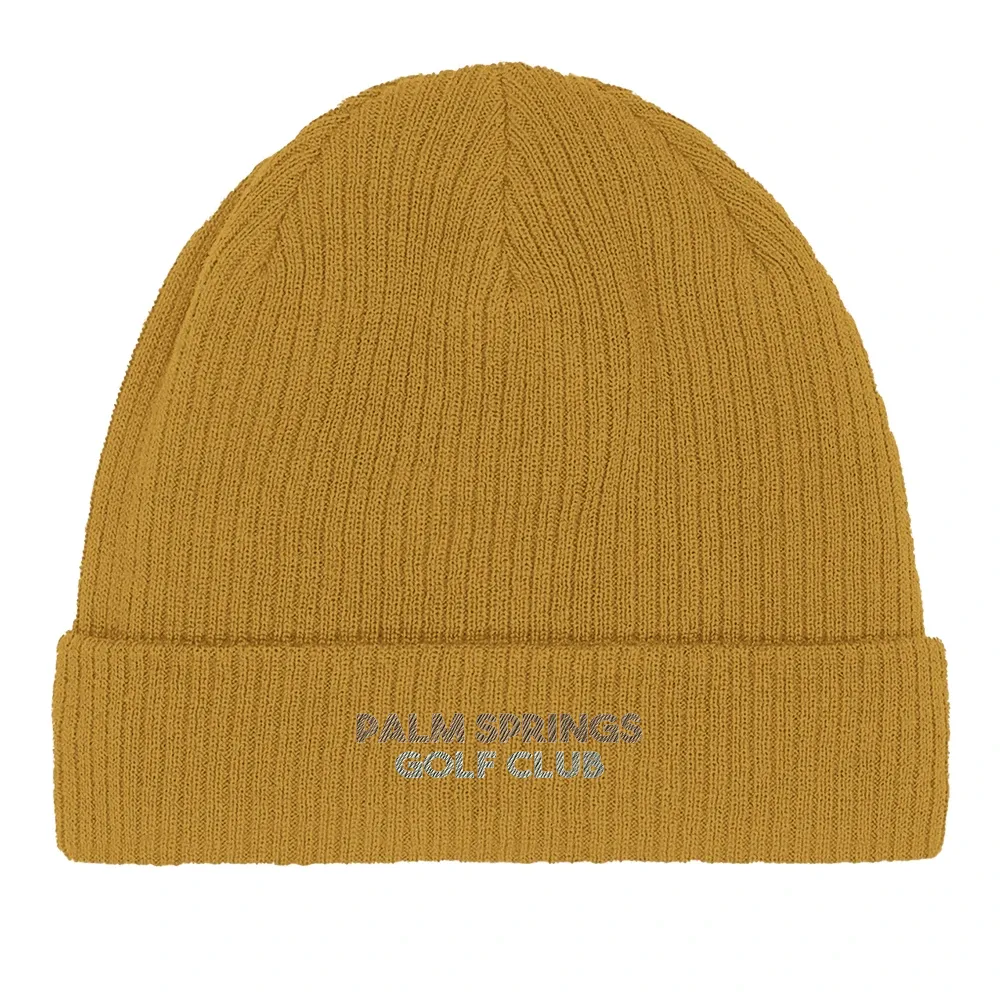 Embroidered beanie featuring the Palm Spring Golf Club logo