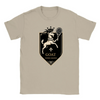 T-shirt featuring a graphic of a tennis player in action