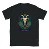 T-shirt featuring a graphic of Roger Federer playing tennis
