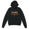 Hoodie with a graphic print of Tennis Paris Legend