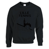 Unisex sweater featuring a graphic print of Lille Tennis