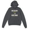 Bluza z kapturem z logo Mission Roland Tennis w odważnym wzorze graficznym