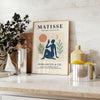 Forme astratte in carta ritagliata di Matisse in arancione e grigio