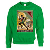 Unisex sweater with a graphic print of the Rome Marathon logo