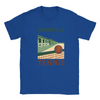 T-shirt featuring a graphic of tennis rackets and balls with Deauville text