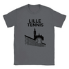 T-shirt featuring a graphic design inspired by Lille Tennis