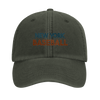 Gorra bordada con un logo de béisbol vintage de Nueva York