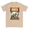 T-Shirt mit einem Grafikdesign des Logos des Rom-Marathons 6