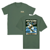 T-shirt featuring a graphic of a tennis player in New York