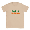 T-shirt featuring a tennis graphic inspired by Paris