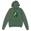 Hoodie featuring a graphic print of Tennis GOAT Rafa