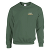 Unisex sweater featuring an embroidered design of tennis elements and 'Rome' text
