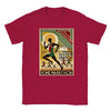 T-shirt med en grafisk design av Rom Marathon-logotypen